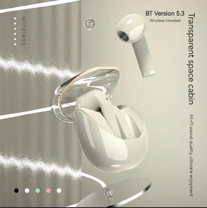 Super E19 Wireless Bluetooth 5.3 Earbuds, Deep Bass, Waterproof